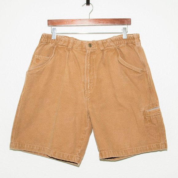 Men's Teva Brown Shorts Sz 34 - very rare
